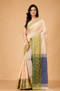 Bellu Cotton Handloom Fancy Saree