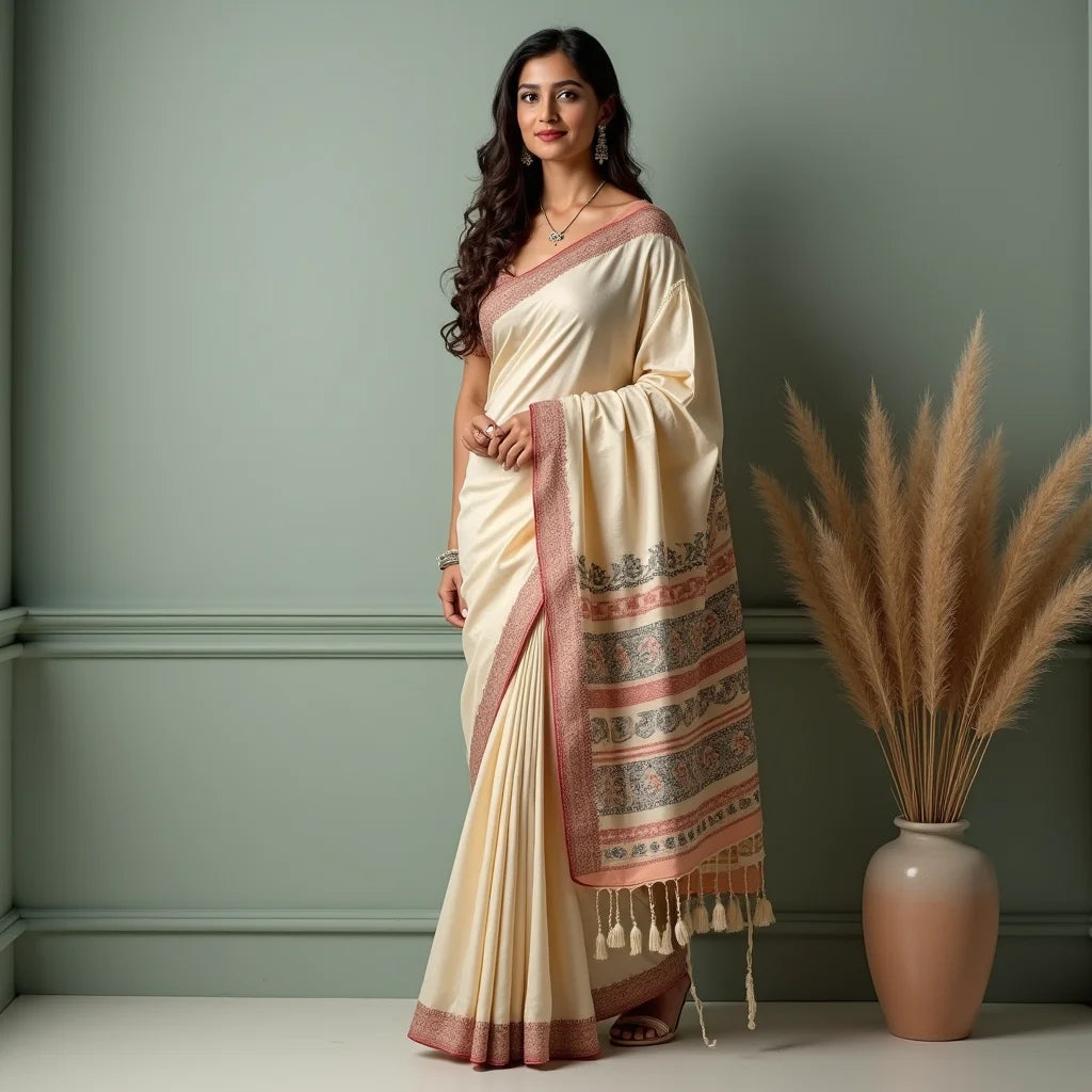 Luxury Cotton Saree Designs - Exploring Luxury Cotton Saree Designs for Everyday Elegance