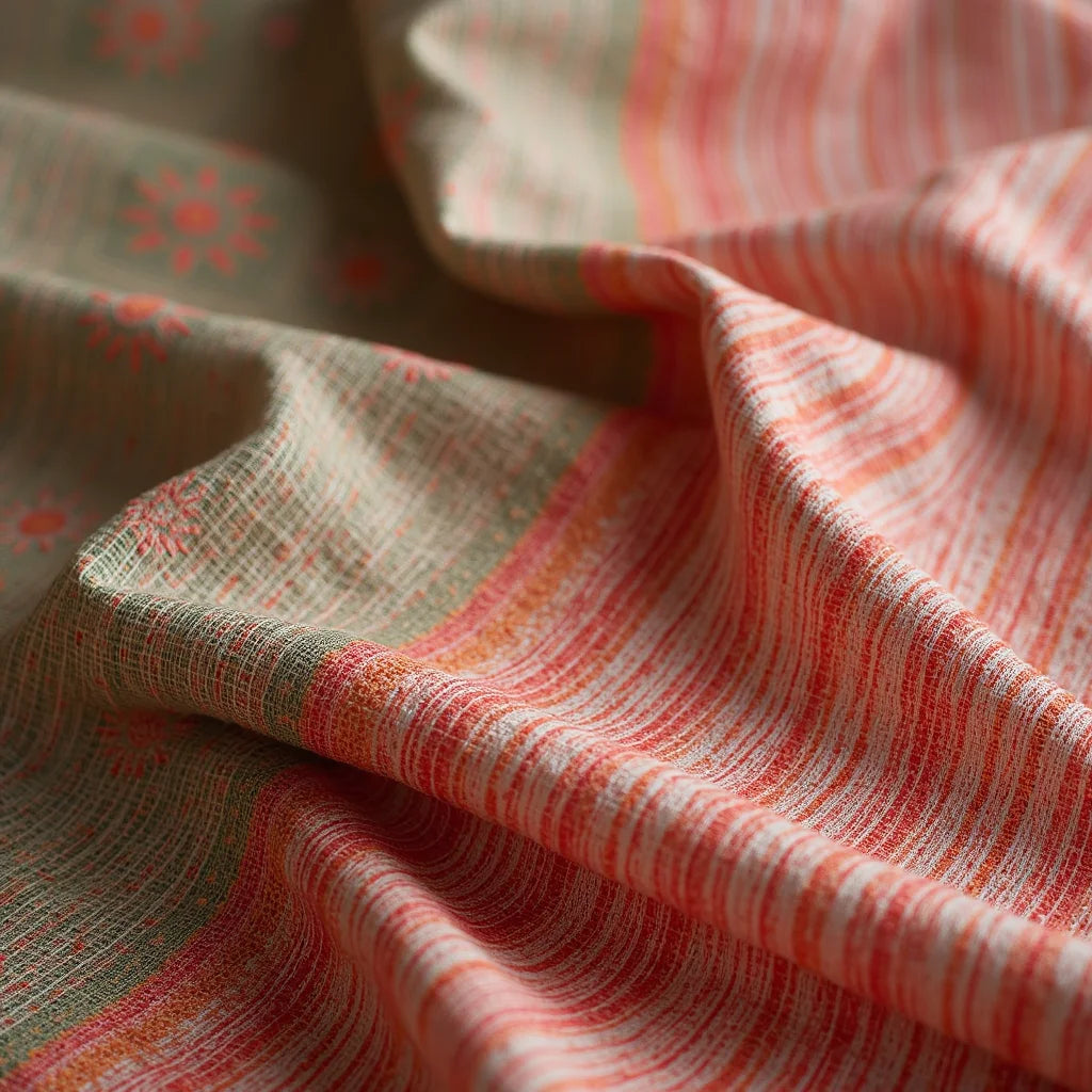 Traditional Cotton Handloom Saree - Traditional Cotton Handloom Saree Timeless Craft for Today